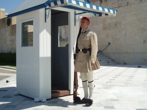 Athens Soldier Guard Evzones