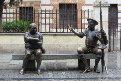 Don Quixote and Sancho PanzaAlcalá de Henares