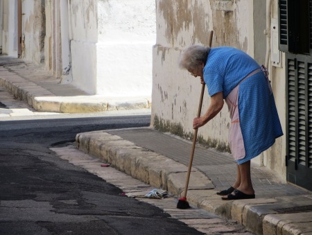 Bari Italy Puglia Street Sweeping