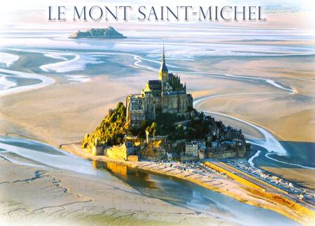 Mont St Michel Postcard