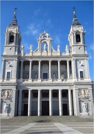 Madrid Cathedral Exterior