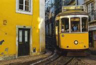 Lisbon Tram Postcard