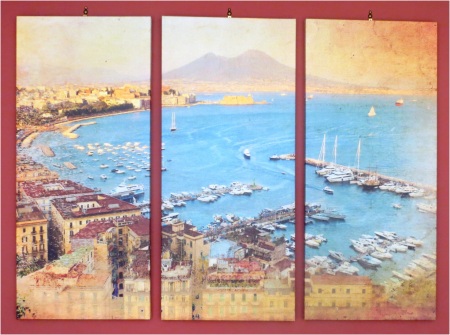 Bay of Naples Painting