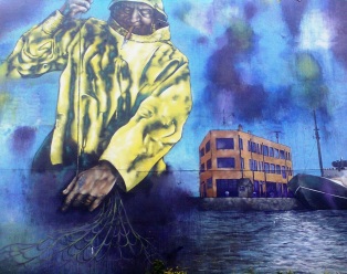 Fishing Mural Hull