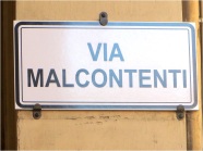Bologna Via Malcontenti