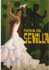 Seville Postcard Dancer