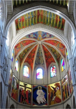 Madrid Cathedral Interior 1