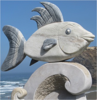 Odeceixa Fish Statue